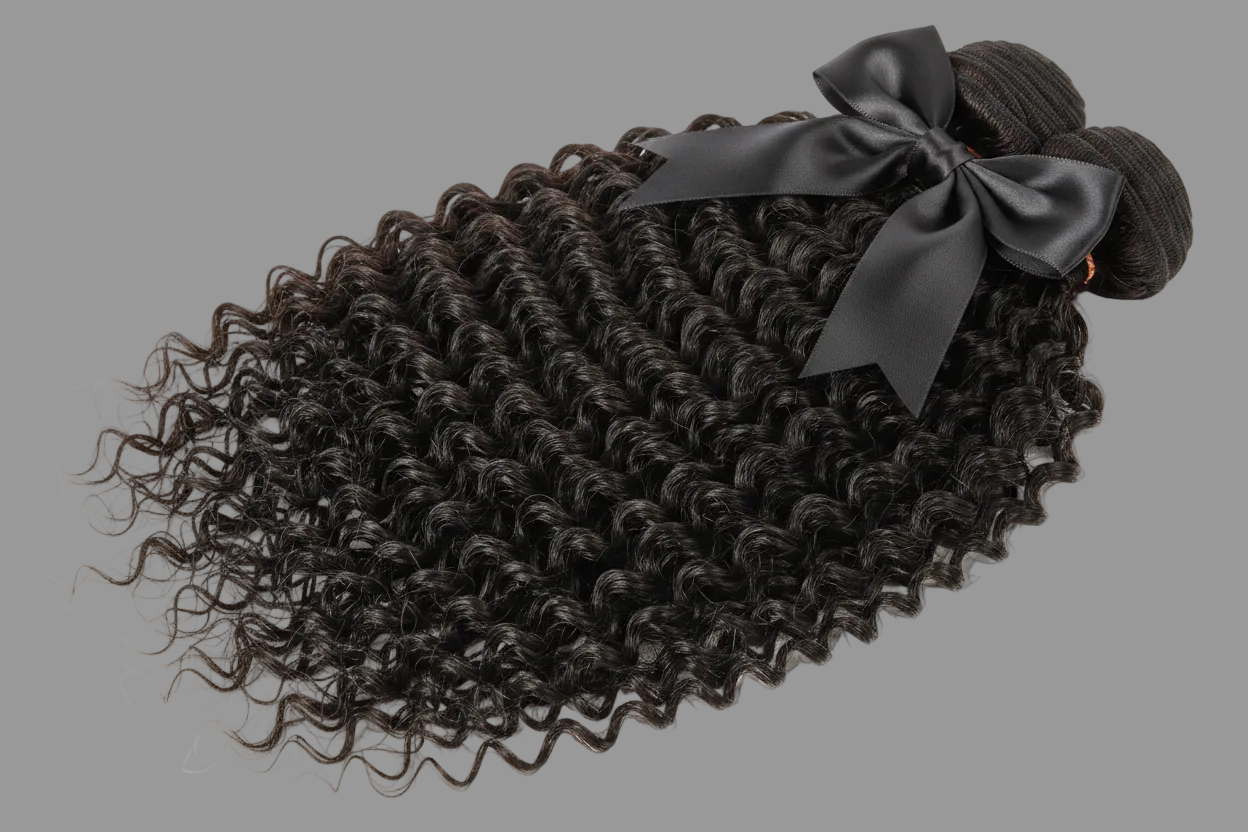 with black bow on top